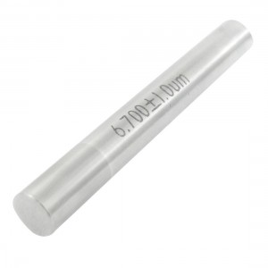 6.70mm Diameter Tungsten Carbide Plug Pin Gage Gauge w Plastic Case