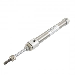 Double Action 25/64" Bore 1 31/32" Stroke 1.0 Mpa Stainless Steel Air Cylinder