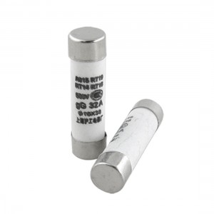 9.5mm x 38mm Cylinder Contact Cap Ceramic Fuses 500V 32A 20 Pcs