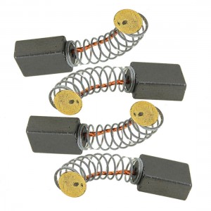 11mm x 8mm x 4.5mm Electric Motor Carbon Brushes 2 Pairs