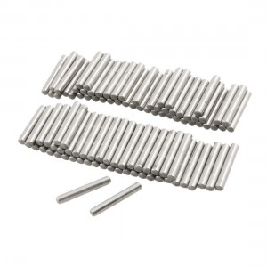 100 Pcs Stainless Steel 2.3mm x 15.8mm Dowel Pins Fasten Elements
