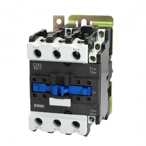 380V Coil Metal Base AC Contactor 3 Pole 3P NO NC 660V 37KW CJX2-6511