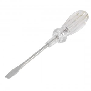 AC 100V-500V Voltage Tester Pen Electroprobe 4.9mm Slotted Screwdriver