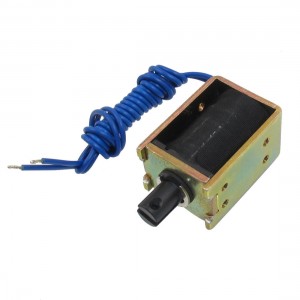 DC 24V 0.8A 0.5KG Force 5mm Stroke Pull Type Solenoid Electromagnet
