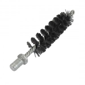 12mm Thread 30mm Diameter Steel Wire Tube Brush Cleaning Tool 3#