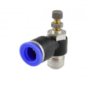 1/2" Threaded Pneumatic Speed Controller for 10mm Diameter Tube