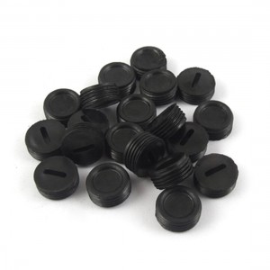 20 Pcs Plastic 13mm Diameter Carbon Brush Holder Cap