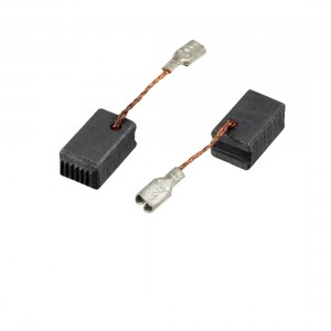 5 Pairs 13.5mm x 7.8mm x 6.3mm Carbon Brushes for Power Tool