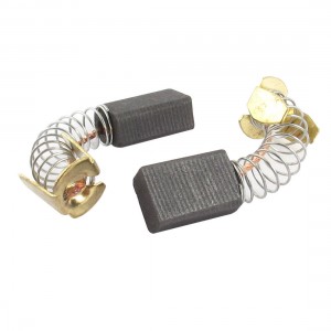 2pcs Repair Part 12 x 8 x 5mm Carbon Brush for Generic Electric Motor