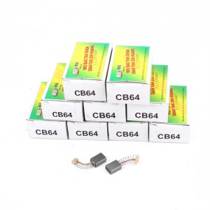 10 Pairs Replacement Motor Carbon Brushes 11 x 8 x 5mm for Hitachi CB64