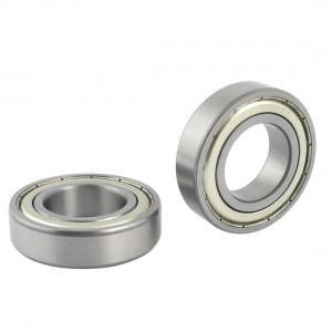 2 Pcs 47mm x 25mm x 11mm Metal SEALED Single Row Deep Groove Ball Bearing 6005Z