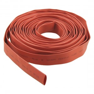 8M 26.2FT 10mm 3/8" Diameter Heat Shrink Tube Red