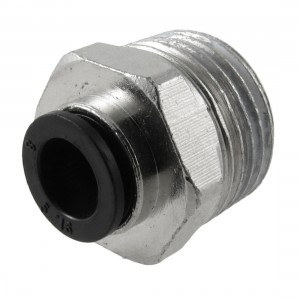 Pneumatic 8mm 5/16" One Touch Connector Straight Quick Fitting Bvveh