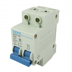 AC 400V 40A 2 Pole Mini Circuit Breaker MCB DZ47-63 C40
