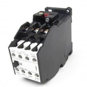 380V 22A 50Hz Coil Motor Controler AC Contactor 3P 3 Pole 2NC 2NO CJX1-22
