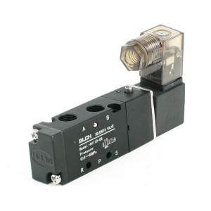 AC220V Single Coil 2 Position 5 Ports 1 8" Electric Solenoid Valve