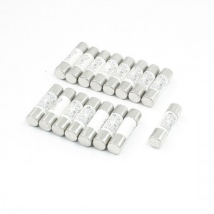20 Pcs AC 500V 20A RT14 RT18 R015 Fast-blow Acting Ceramic Fuse 10mm x 38mm