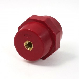 10mm Female Brass Thread Bus Bar Insulator Connector Supporter 52 x 56mm