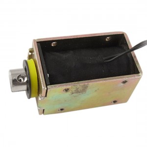 DC 24V 25.2W Open Frame Electromagnet Linear Solenoid Ppyaa