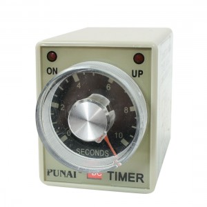 AH3-2 DC 24V 8 Pins DPDT 0-10 Seconds 10S Power on Delay Timer Time Relay