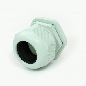 Light Green Plastic Waterproof PG36 28-33mm Diameter Cable Gland