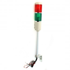 DC 24V Red Green Light Buzzer Industrial Warning Signal Tower Alarm Lamp