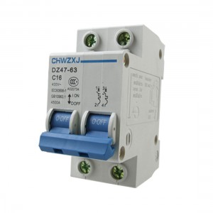 C16 400V 16A Miniature Circuit Breaker w On Off Switch