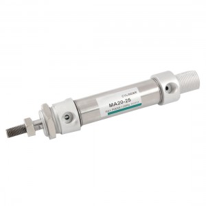 20mm x 25mm Double Acting Stainless Steel Rod Air Cylinder Mdycd
