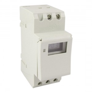Din Rail Type Digital Weekly Programmable Timer DC 24V