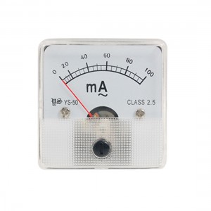AC 100mA Class 2.5 Accuracy Analog Ampere Panel Meter New