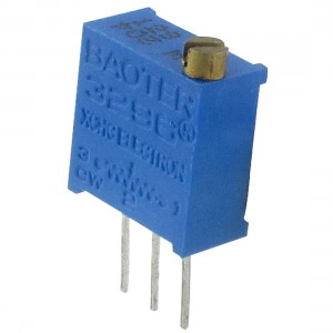 200K Ohm Through Hole 3296 Cermet Trimmer Pot Potentiometer 5 Pcs