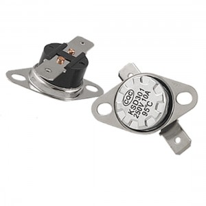 5 Pcs 250V 10A 95 Celsius N.C Temperature Control Switch Themostat KSD301