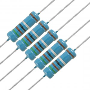 2W Watt 5.1 Ohm 1% Axial Metal Film Resistor RJ 200 Pcs