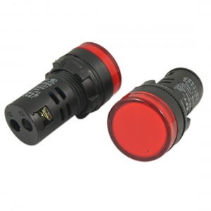 2 Pcs Electrical Circuit Signal Red LED Indicator New