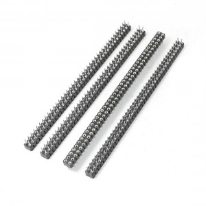 M/F PCB Connecting 2.54mm Pitch 80P Position IC Socket Connector 4 Pcs