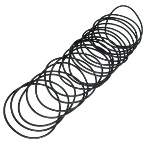 20 Pcs 95mm Outside Dia 3.1mm Thick Filter Rubber O Ring Seal Black