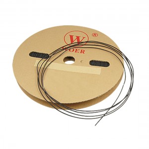 200M Length 1mm Dia Heat Shrink Shrinkable Tube Black