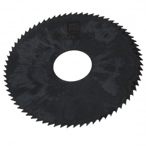 80mm x 0.8mm x 72Teeth Black HSS 22mm Hole Diameter Saw Blade for Carpentry