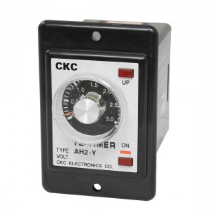 AH2-Y AC 380V 8-Pin DPDT 0-3 Hours 3H Power on Delay Timer Time Relay