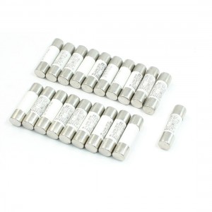 20 Pcs AC 500V 5A RT14 RT18 R015 Fast-blow Acting Ceramic Fuse 10mm x 38mm