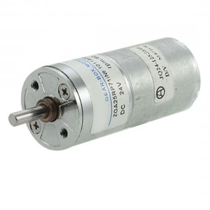 4mm Diameter Output Shaft 24V 0.13A DC Gear Motor 60RPM