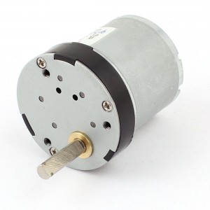 40GB 12V 2RPM Speed 5mm Shaft High Torque Reducer Micro DC Geared Gearbox Motor