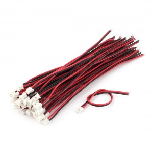 47 Pcs 2mm 2-Pin Female JST-XH Connector Adaptor w Wire Cable 15cm