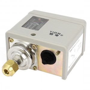 Pneumatic Air Compressor 1 4BSP Auto Reset Dual Pressure Switch Control Valve