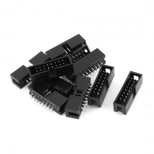 10pcs Straight 16pin 2 Row 2 54mm Male Socket JTAG Connector Box Header