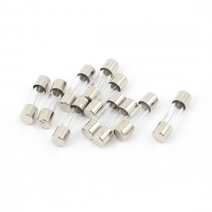 10 Pcs 250V 4A 4Amp Slow Blow Glass Fuses Tubes 5mm x 20mm