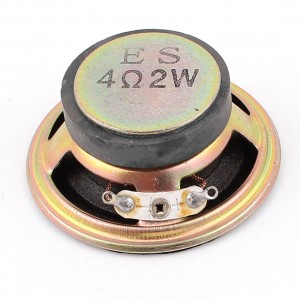 2W 4 Ohm 50mm Dia Round Shape External Magnet Electronic Speakers Trumpet