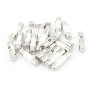 20 Pcs RO15 RT18 RT14 Ceramic Cylindrical Tube Fuse 40A 380V 10x38mm