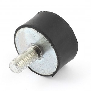 M10 M8 Male Female Thread Rubber Vibration Mount Isolator 40mm x 20mm