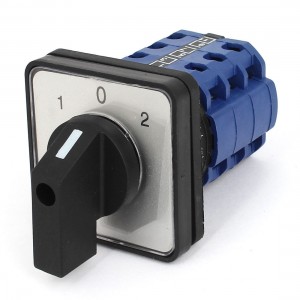 660V 12A 3 Position Rotary Cam Combination Universal Changeover Switch CA10